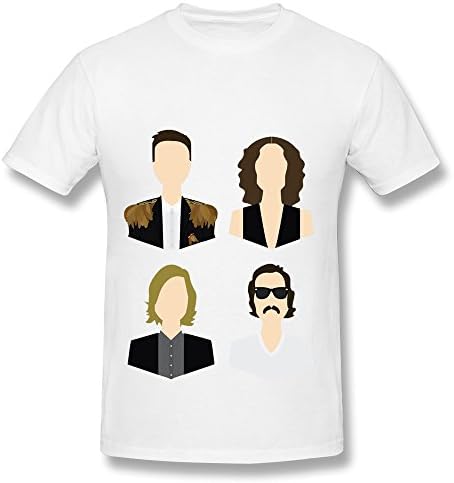 JJTC The Killers Band Tour 2016 Men Tee Shirt White
