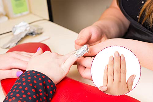 image for Anezus 300pcs Gel Nail Polish Remover Glitter Soak Off Foil Nail Wraps