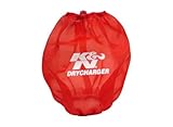 K&N RF-1037DR Red Drycharger Filter Wrap - For Your K&N RF-1037 Filter