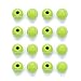 R STAR 100 Pcs Tennis Beads 12mm Sports Pony Beads