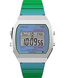 Timex Unisex T80 Steel 36mm Watch - Blue Strap