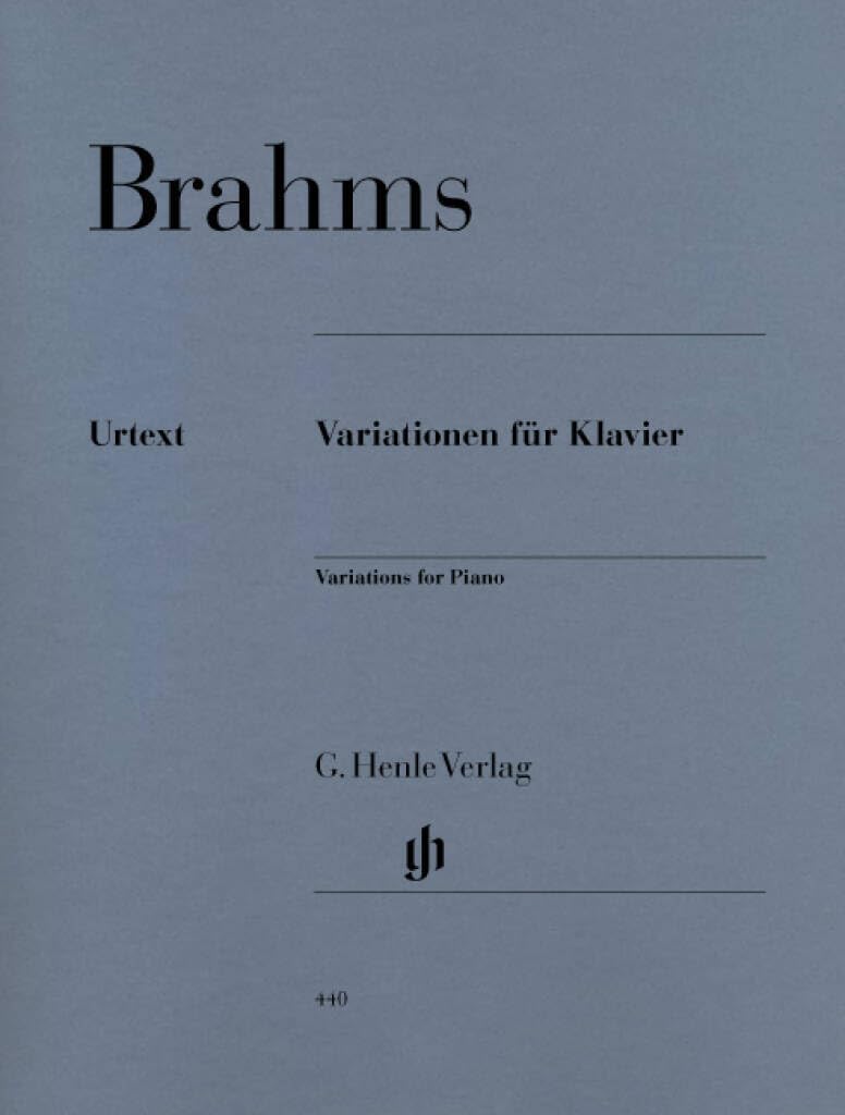 Variations for Piano op. 9, 21/1&2, 24, 35 - piano - (HN 440): Instrumentation: Piano solo