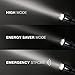 Energizer Metal LED AAA Flashlight 3pk, Vision HD Performance Light, 250 Lumens (Batteries Included)