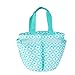 TINKSKY Shower Tote Caddy Quick Dry Organizer for Bathroom College Dorms Gym Swimming and More, Blue