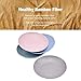 4pcs Bamboo Kids Plates for Baby Feeding，Non Toxic & Safe Toddler Plates, Eco-Friendly Tableware for Baby Toddler Kids Bamboo Toddler Dishes & Dinnerware Sets,Sun Grain02