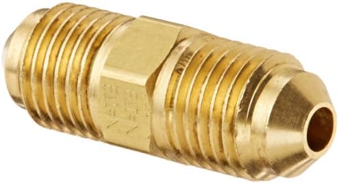 Eaton Weatherhead 42X3 Brass CA360 SAE 45 Degree Flare, Union, 3/16" SAE Male