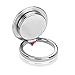 Phone Ring, Casegory Phone Holder Stand with Stylish Finger Spinner and 360° Zinc Alloy Cell Phone Grip. Good Phone Kickstand Ring for iPhone X/8/7/6/5, iPad, Samsung Galaxy S9/S8/S7/S6 - Silver