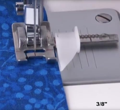 HONEYSEW Adjustable Guide Foot Snap On for Brother,Singer,Husky,Babylock,Kenmore,Janome,Elna