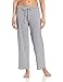 Nautica Sleepwear Women's Solid Knit Anchor Ankle Pant
