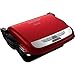 Modern George Foreman Evolve Grill with Removable Plates, Red