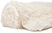 Chanasya Premium Solid Faux Long Fur Throw Blanket - Soft, Fuzzy Throw Blanket - for Bed or Couch - 50