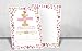 Your Main Event Prints Princess Birthday Invitations - Girl First Birthday Princess Party Invites - Pink and Gold 1st Birthday - White Envelopes Included
