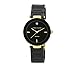 Anne Klein Women's Black Round Ceramic Diamond Watch