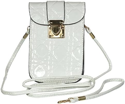 Le Bleu Bean Cell Phone Purse (Pearl White)