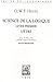 Science de la Logique: Livre Premier. l'Etre (Bibliotheque Des Textes Philosophiques) (French Editio by 