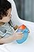 Boon Fluid Sippy Cup, Blue/Orange, 10 Ounce