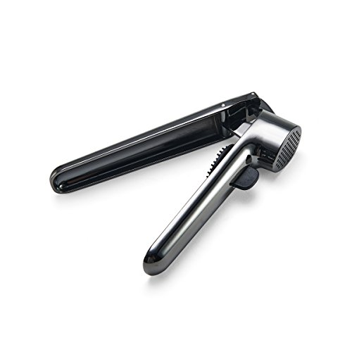 Farberware Professional Garlic Press with Builtin Cleaner, Black