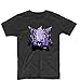 Poisoned Forest Pokemon Gengar Mens & Womens Printing Design Tee