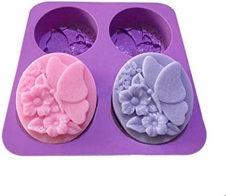 Yeoubi Butterfly Flower Cake Mold Soap Mold Silicone Mould