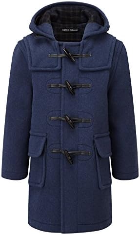 Kids Classic Duffle Coat (Toggle Coat) in Indigo