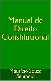 Livro Manual de Direito Constitucional
