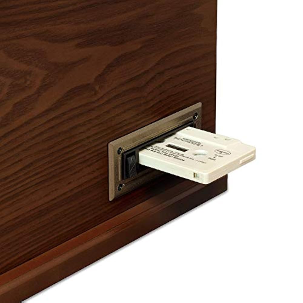 Victrola 8 en 1 Tocadisco 3 Vel Radio Casette Remoto BT USB - Imagen 5