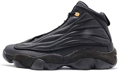 jordan pro strong black and gold