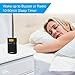 Portable Pocket AM FM Radio - Small Radio with Alarm Clock and Sleep Timer, Digital Tuning Stereo Mini Radio with 3.5mm Headphone Jack for Walking Jogging Gym Camping