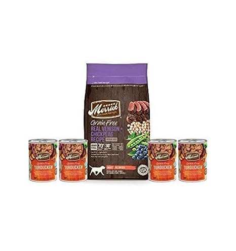 Amazon Com Merrick Grain Free Dog Food Real Venison 4 Lb Bag 4