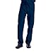 Landau Unisex V-Neck Scrub Top 7502 & Scrub Pant 7602 Medical Uniform Scrub Set (Navy - Medium / Medium Petite)