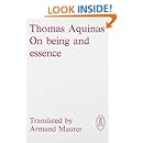 On Being and Essence (Mediaeval Sources in Translation)