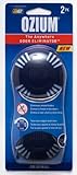 Ozium Smoke & Odors Eliminator Disk. Home, Office and Car Air Freshener, Original Scent - Pack of 2