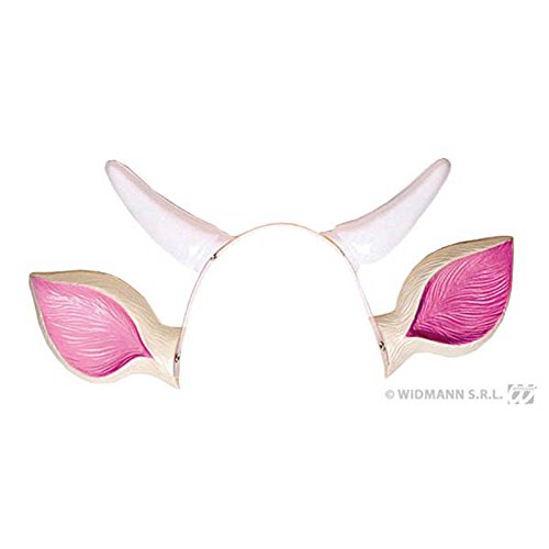 Adults Cow Ears With Horns On Headband