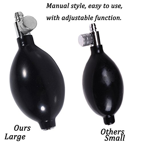 Blood Pressure Bulb Pump Replacement with Tubing Rubber Adjustable Pump