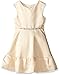 Bloome Big Girls' Sleeveless Pleated Occasion Dress with Rhinestone Trim