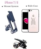 iPhone 7 Bike Phone Mount with Riding Case.Calmpal Bike Stem cap CellPhone Mount,ClipGrip Cell Phone Holder with Riding Cycling Case for iPhone 7(4.7