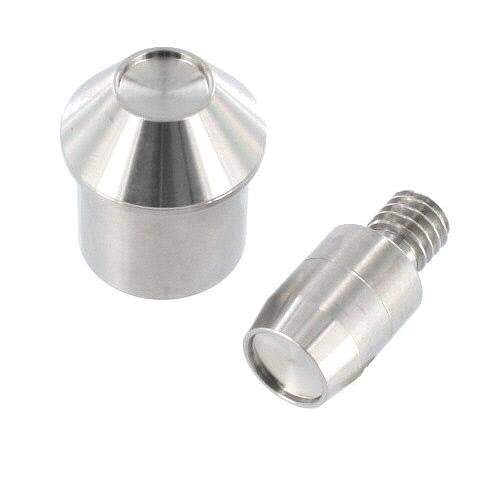 BG Rivet Setter Die w/Screw, 9.2mm Concave EndRequires Hand Tool Post & Base or BG Hand Press