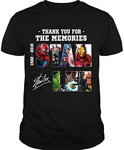 Thank You for The Memories Stan Lee T Shirt, Stan Lee Marvel T Shirt