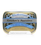 Sugarless Blackcurrant Pastilles Mini Case 20g pastilles by Grether's