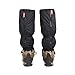 JTENG High Snow Leg Gaiters Double Sealed Velcro Zippered Closure TPU Strap Waterproof Leg gatiers Hiking Ski