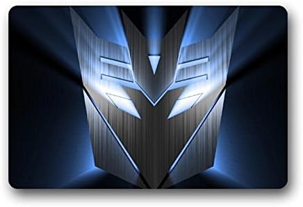 Transformers Decepticon Logo Custom Doormat 23.6 x 15.7