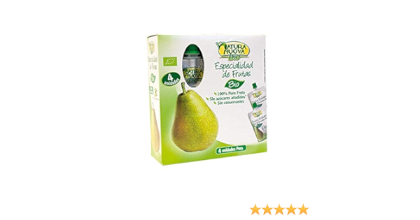Puré multipack 4 doypack pera bio - Paquete de 8 x 400 gr ...