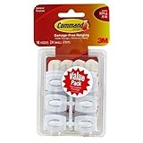 Command Mini-Hooks, White, 36-Hooks
