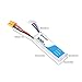 BETAFPV 2pcs 350mAh 2S Lipo Battery 35C/70C 7.4V with XT30 20AWG Silicone Wire for 2S Whoop Drone Beta75X Brushless Drone