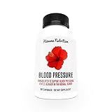 Blood Pressure Supplement with No Proprietary Blends - Your Essential Herbal Ingredients For Health Relief - Plus Garlic