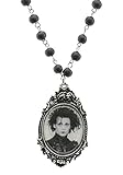 Rock Rebel Edward Scissor Hands Cameo Rosary Necklace