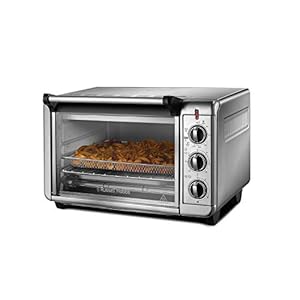 Russell Hobbs 26095 Express Air Fryer Mini Oven - Countertop Electric Convection Oven, Grill and Airfryer with Bake Pan…