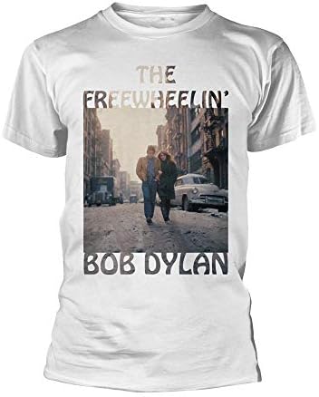The Freewheelin' Bob Dylan Official Tee T-Shirt Mens Unisex