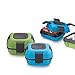 Lunch Box ~ Pinnacle Insulated Leak Proof Lunch Box for Adults and Kids - Thermal Lunch Container With NEW Heat Release Valve ~Set of 2~Blue/Green 16 oz ea