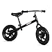 12” Balance Bike, No Pedal Sport Bicycle with Carbon Steel Frame and Adjustable Handlebar and Seat, Perfect for Children, Toddler Ages 2 to 6 Years Old, 66lbs Capacity (Black)thumb 4